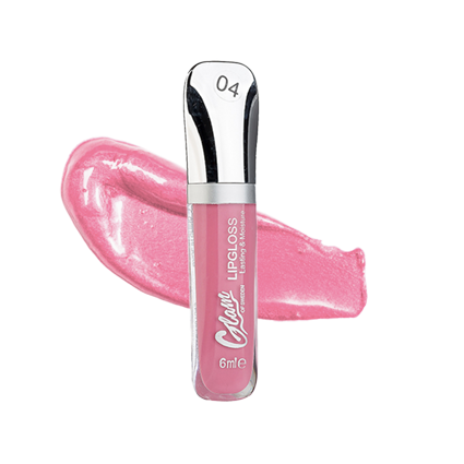 Rosa Lipgloss Glossyshine fra Glam of Sweden.
