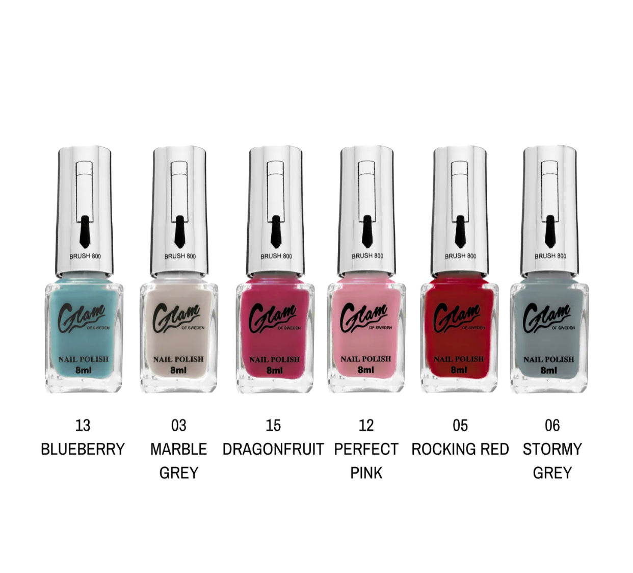 Neglelakk 8ml Glam of Sweden