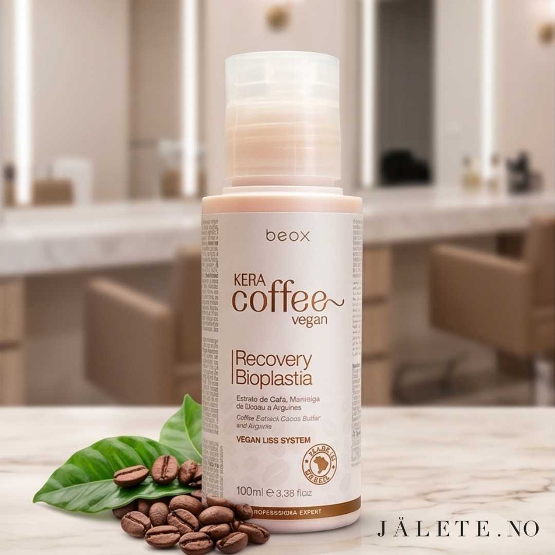 keratinbehandling KeraCoffee Vegan ta behandlingen hjemme vegansk keratinbehandling JÃ¥lete.no
