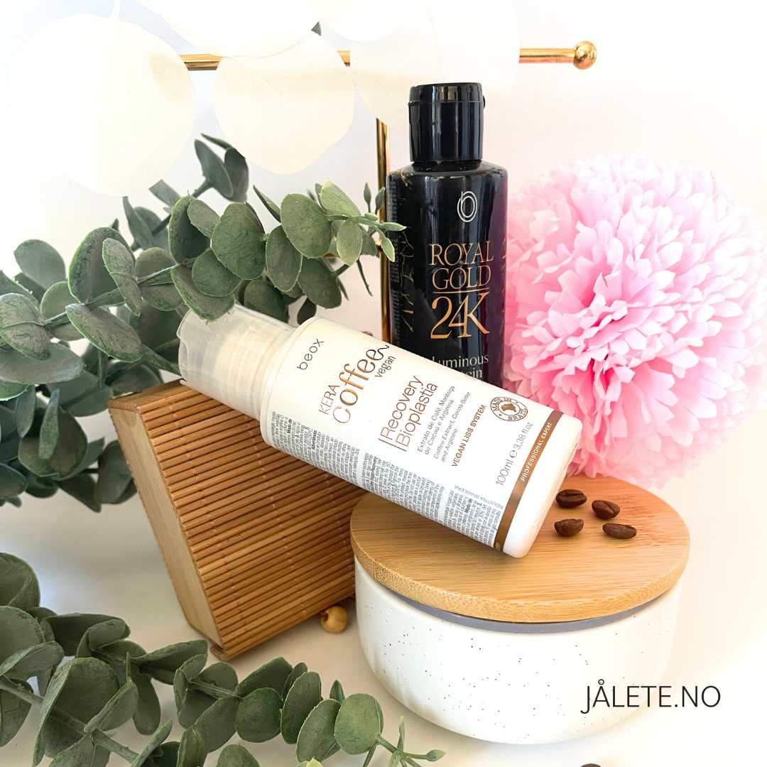 Royal Gold 24K keratinbehandling hjemme