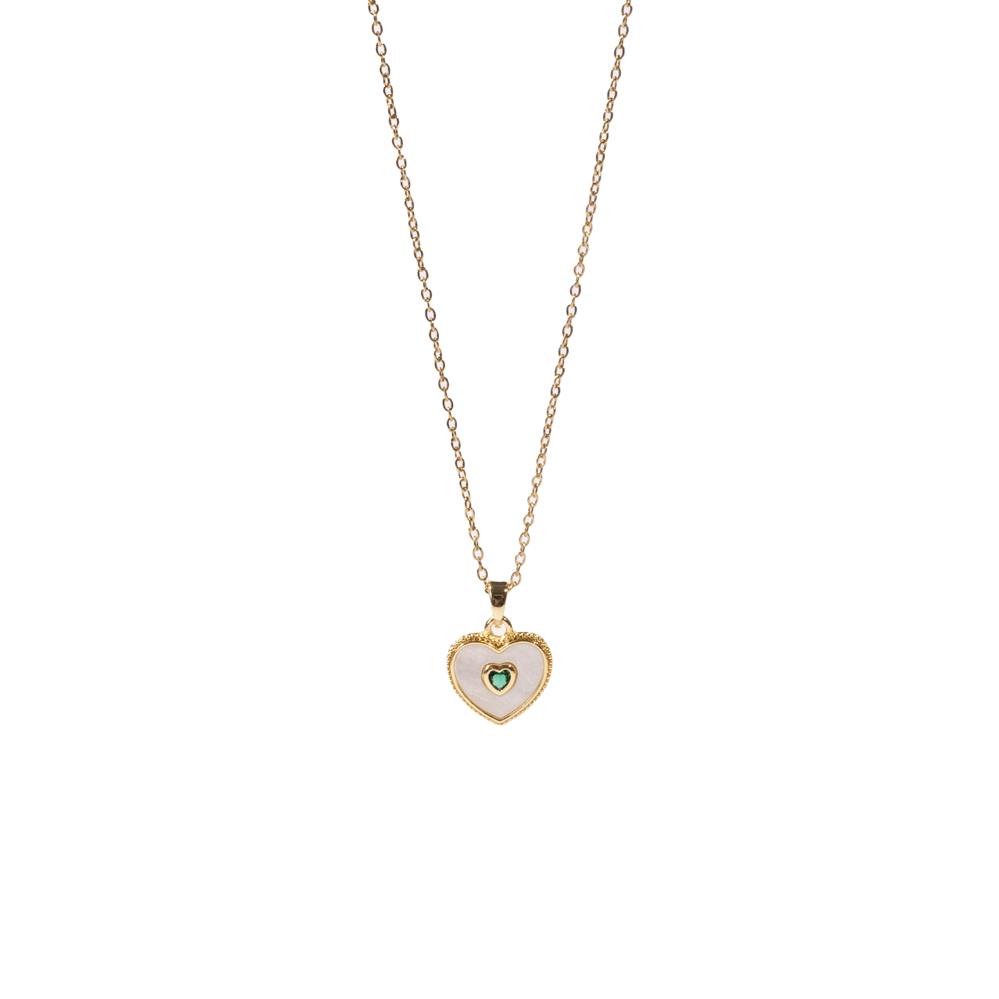 Halssmykke Heart in Heart LØW Jewelry