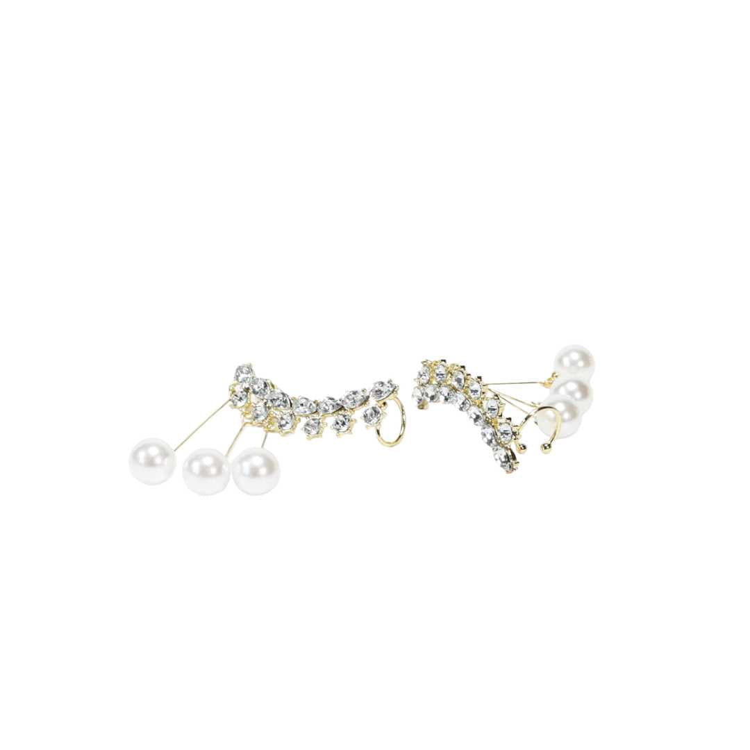 Ørepynt GoBig par, kobber, nikkelfritt, zirconstener, legering fra LØW