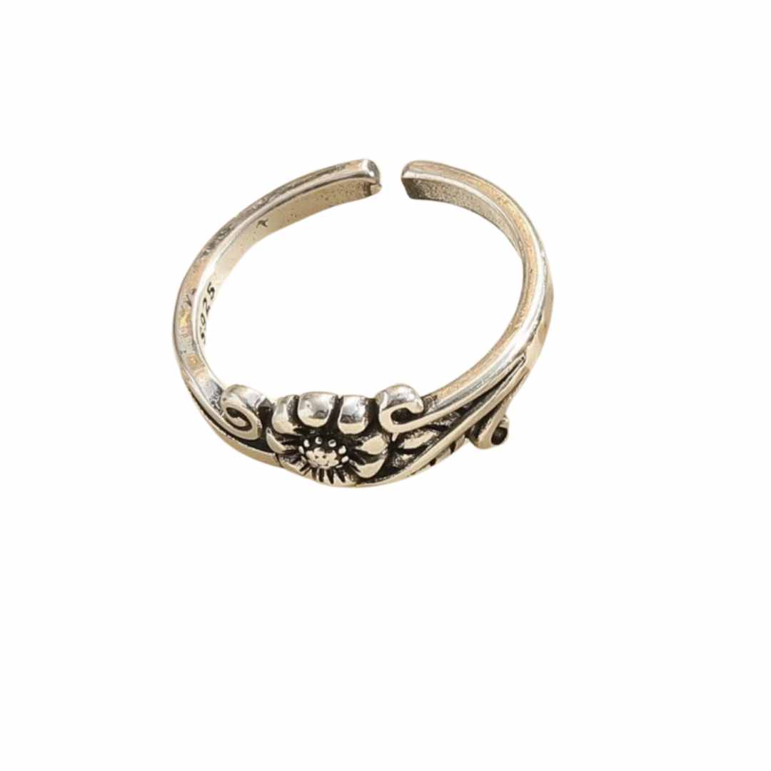 Ring Blomst, Kobber, nikkelfritt fra LØW