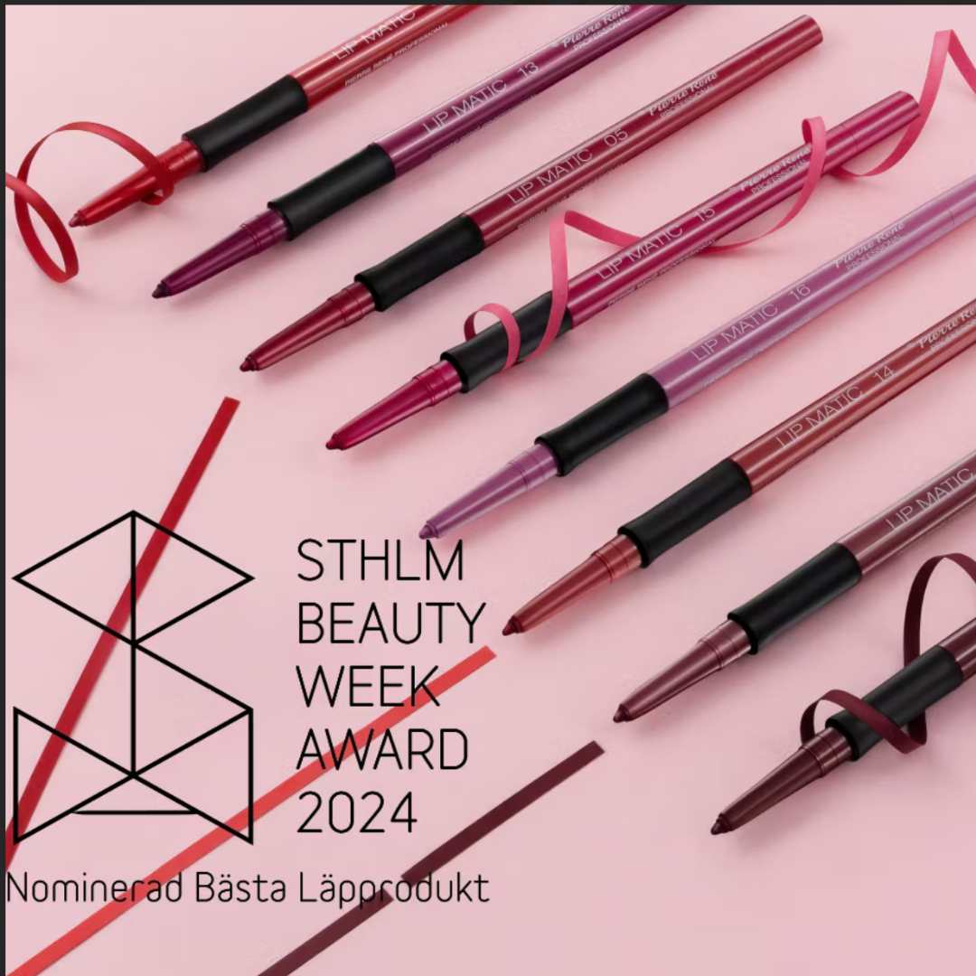 Pierre René Lip Matic Lipliner er en vannfast lipliner i twist-format (ingen spissing) som gir presis definisjon og bedre hold under gloss eller lip oil.