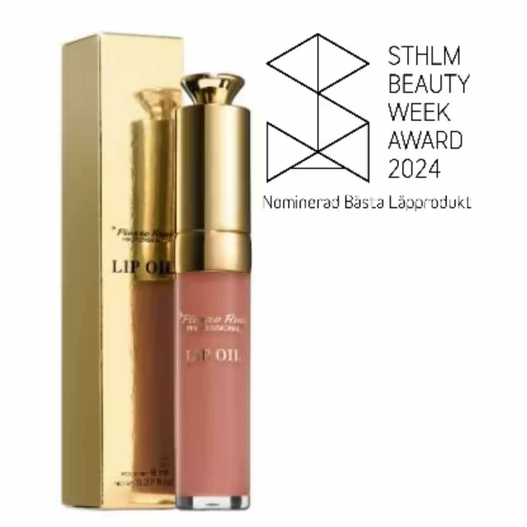 Pierre RenĂ© Lip Oil â pleiende glans som fremhever leppenes naturlige farge