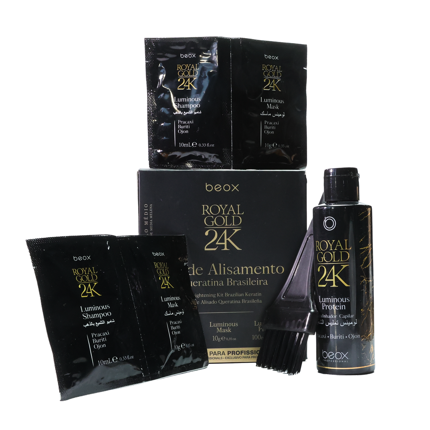 Royal Gold 24K keratinbehandling hjemme