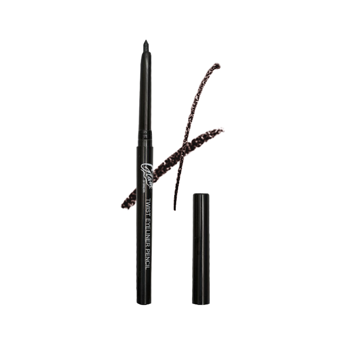 Brun eyeliner på twist fra Glam of Sweden