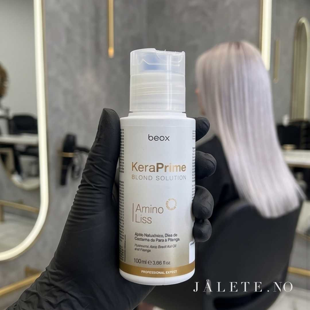 Keratinbehandling for blondt hår hjemme KeraPrime