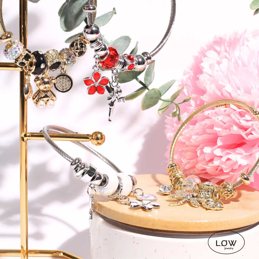 Charms armbånd komplette  kunder elsker LØW Jewelry