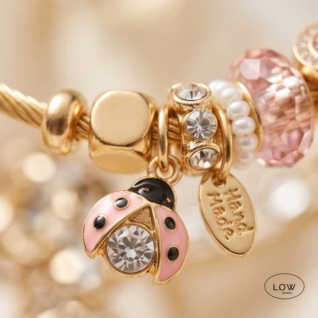 LØW Jewelry – affordable jewelry du blir fjetra av charms armbånd, smykker, justerbare open rings fra 99,- pr stk
