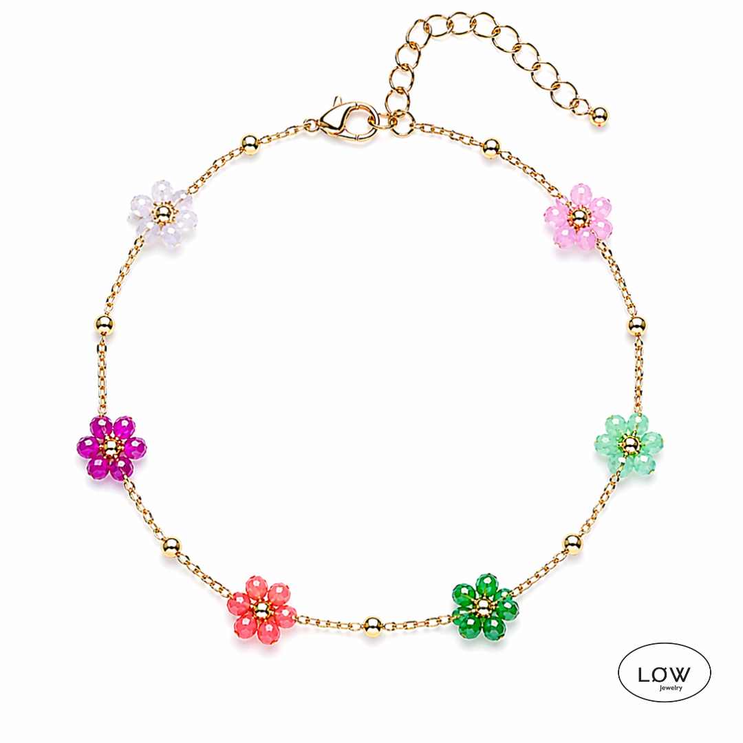 Romantisk anellenke, anklets fra LØW Jewelry