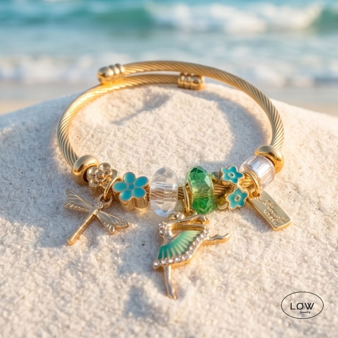 Charms armbånd Ballet Charm Bracelet charmsarmbånd ferdig fylt LØW Jewelry