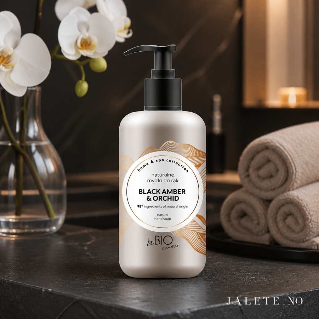 BeBio Hand Soap 300 ml rengjør hendene skånsomt uten å tørke ut huden. Vegansk håndsåpe med 98 % ingredienser av naturlig opprinnelse.