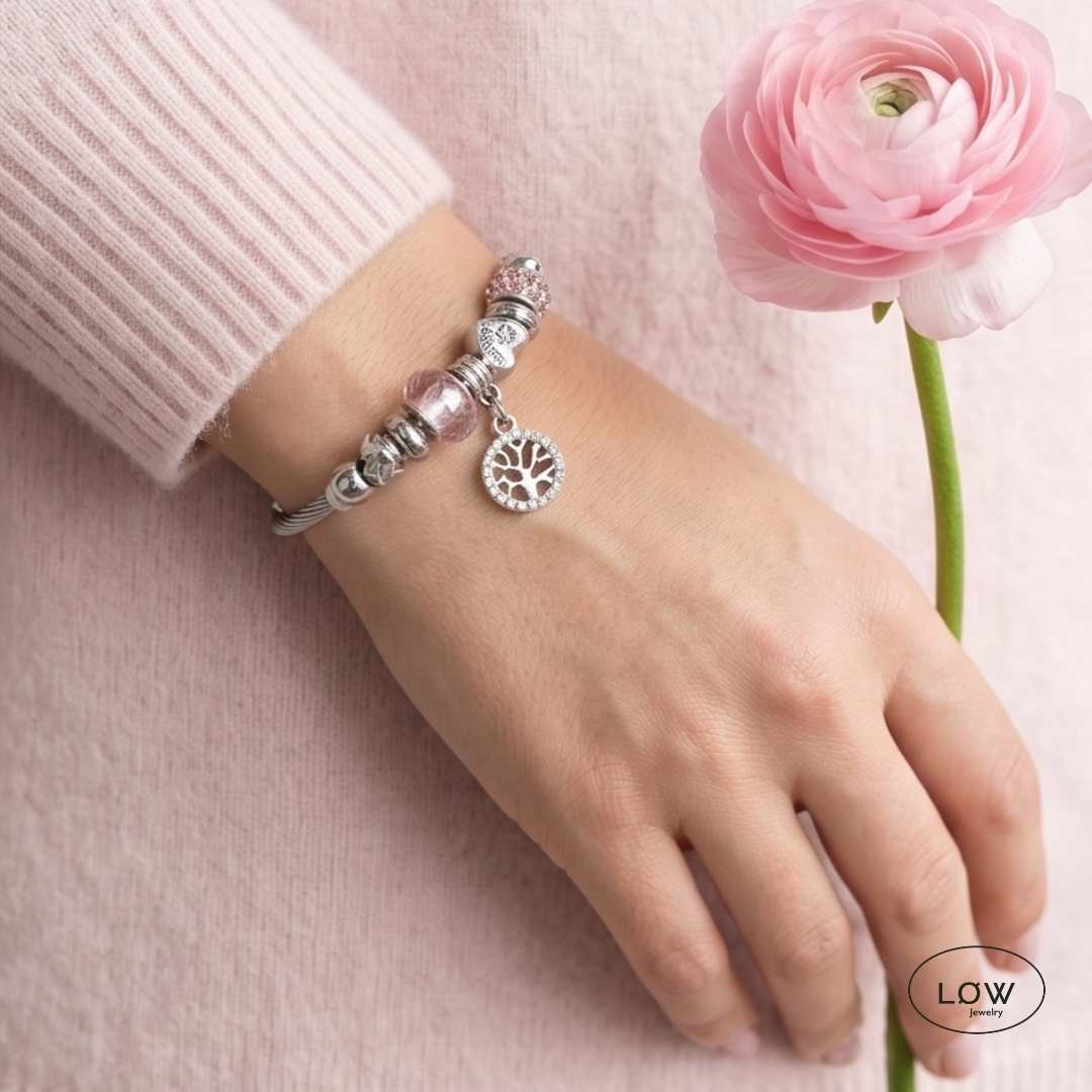 Charms armbånd, ferdig fylte komplette charmsarmbånd LØW Jewelry