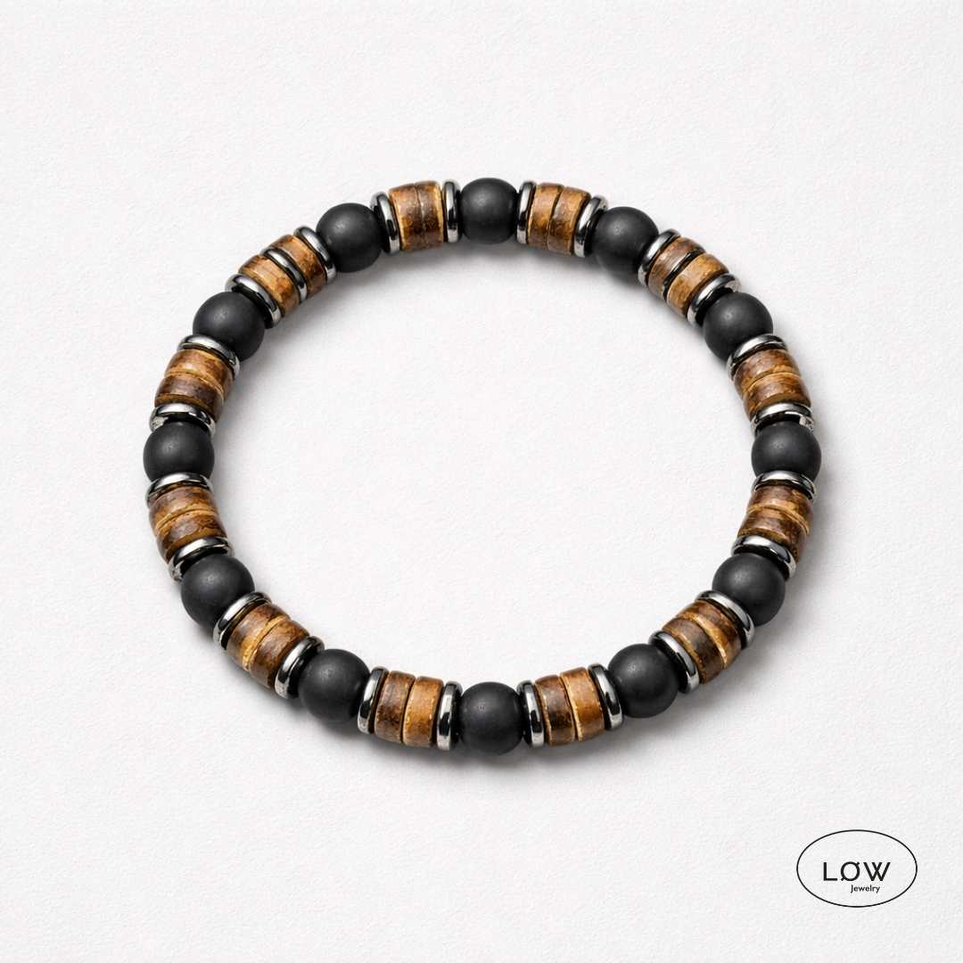 Emberwood Bead Bracelet fra LØW Jewelry armbånd perler
