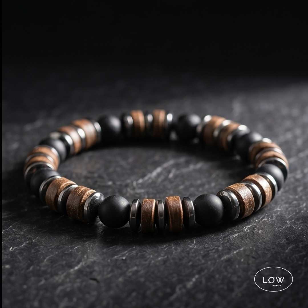 Emberwood Bead Bracelet fra LØW Jewelry armbånd perler
