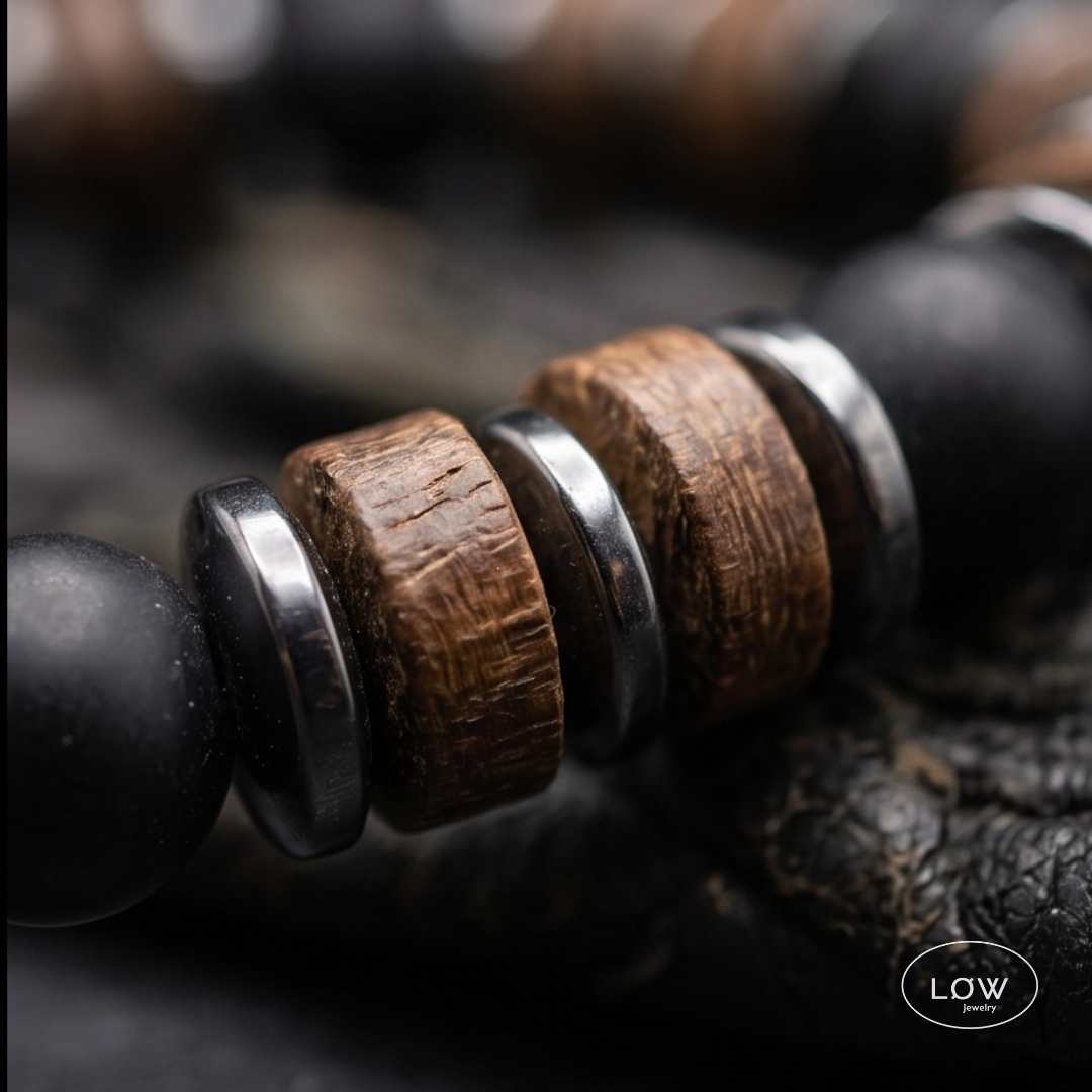 Emberwood Bead Bracelet fra LØW Jewelry armbånd perler
