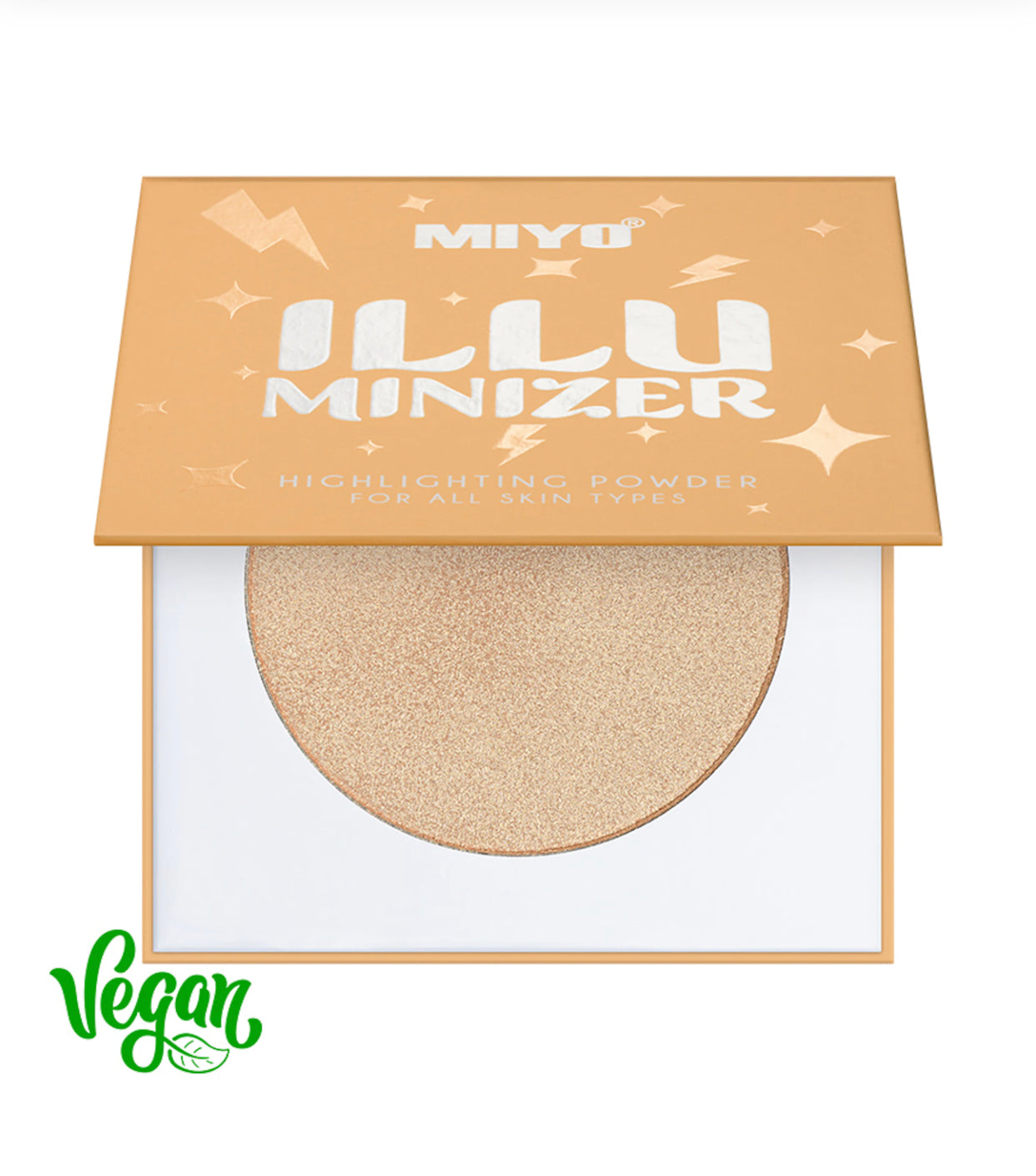 Vegansk highlighter i 2 forskjellige toner fra Miyo