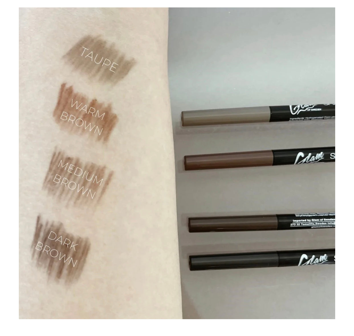 Brynspenn Shady Slim Brow Pencil Glam of Sweden