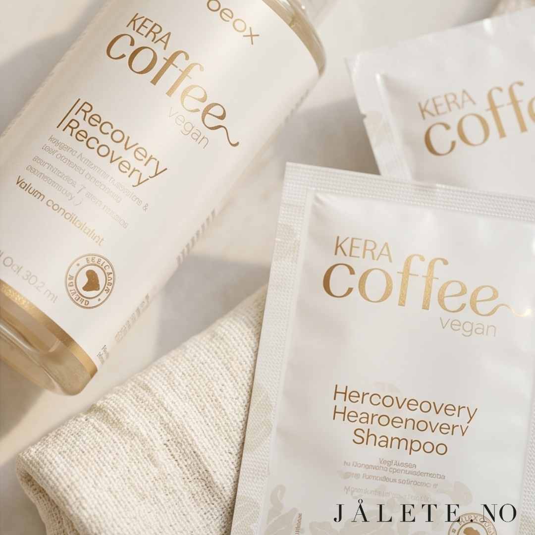 Keratinbehandling KeraCoffee Vegan keratin hjemme vegansk resultat før og etter ekte reviews