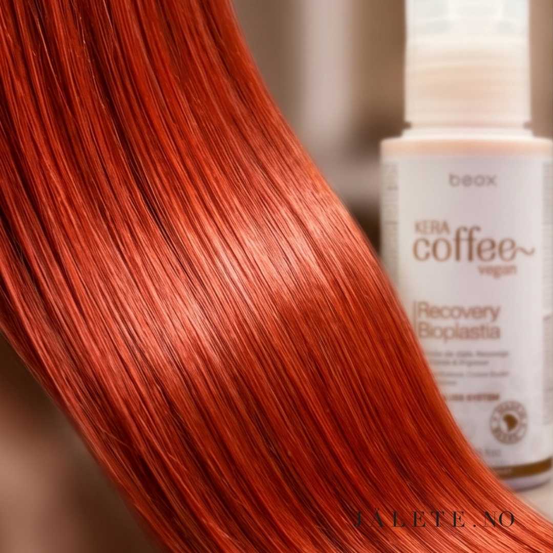 keratinbehandling KeraCoffee Vegan ta behandlingen hjemme vegansk keratinbehandling Jålete.no