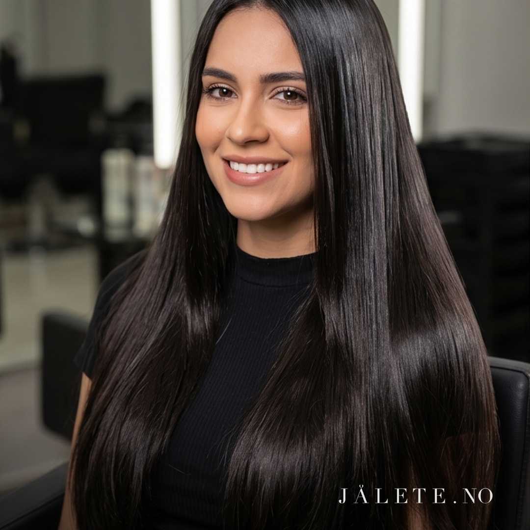Keratinbehandling hjemme Royal Gold 24K Jålete.no rettere sunnere hår med mindre frizz