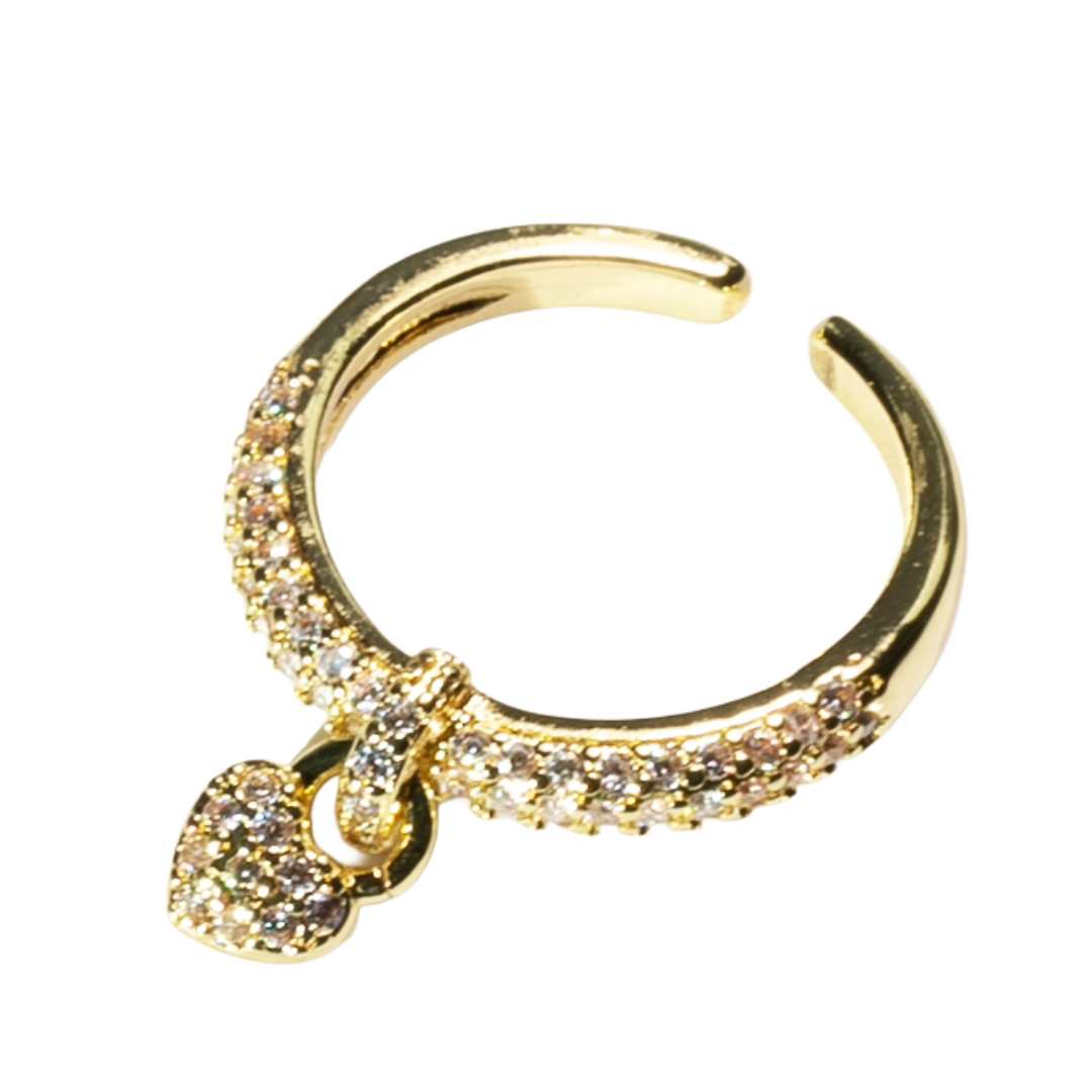 Ring Hjertecharms LØW Jewelry