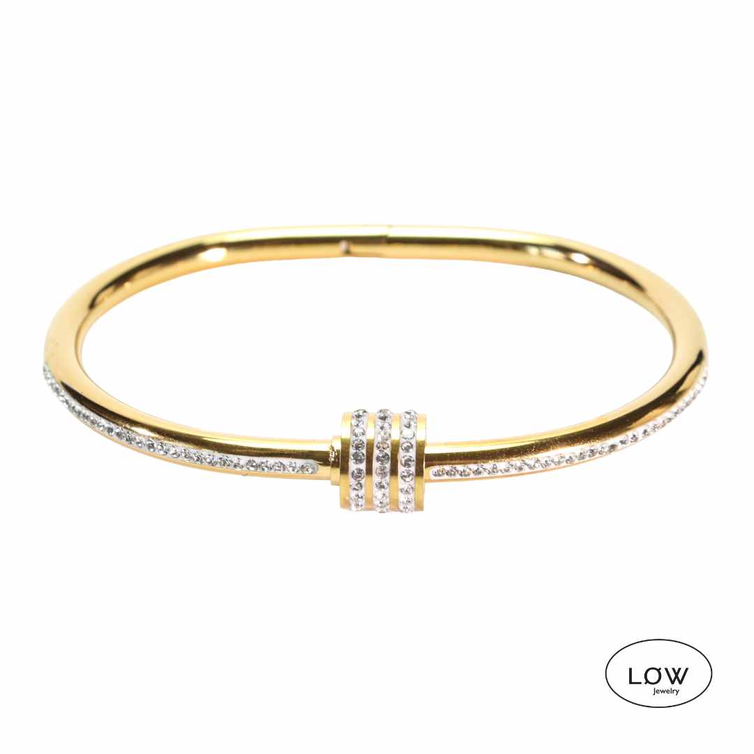 Armring Zircon 3Lock - LØW Jewelry