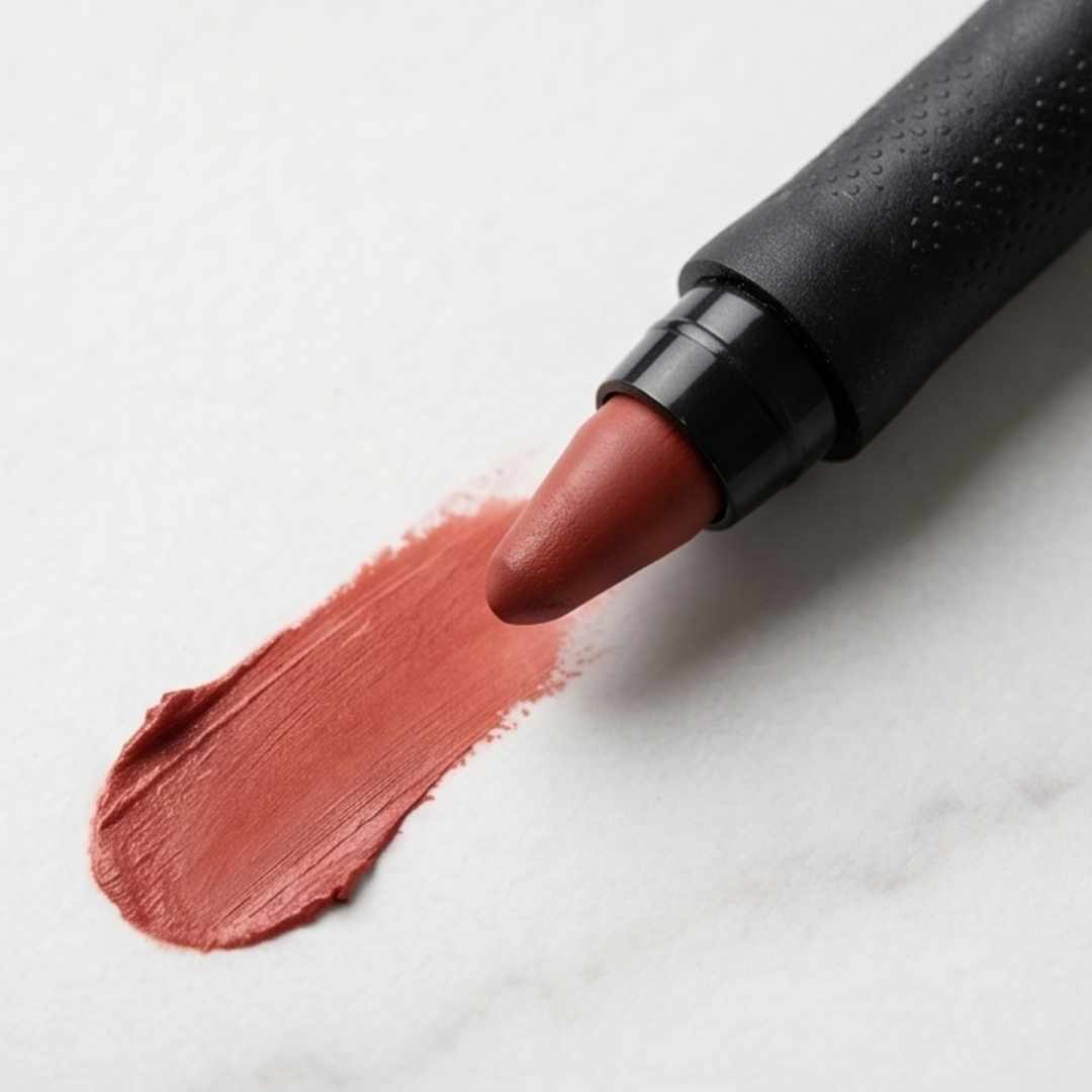  Pierre René Lip Matic Lipliner er en vannfast lipliner i twist-format (ingen spissing) som gir presis definisjon og bedre hold under gloss eller lip oil.