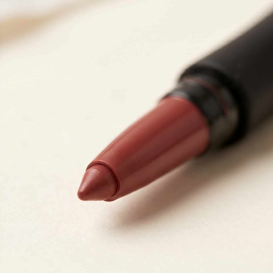  Pierre René Lip Matic Lipliner er en vannfast lipliner i twist-format (ingen spissing) som gir presis definisjon og bedre hold under gloss eller lip oil.