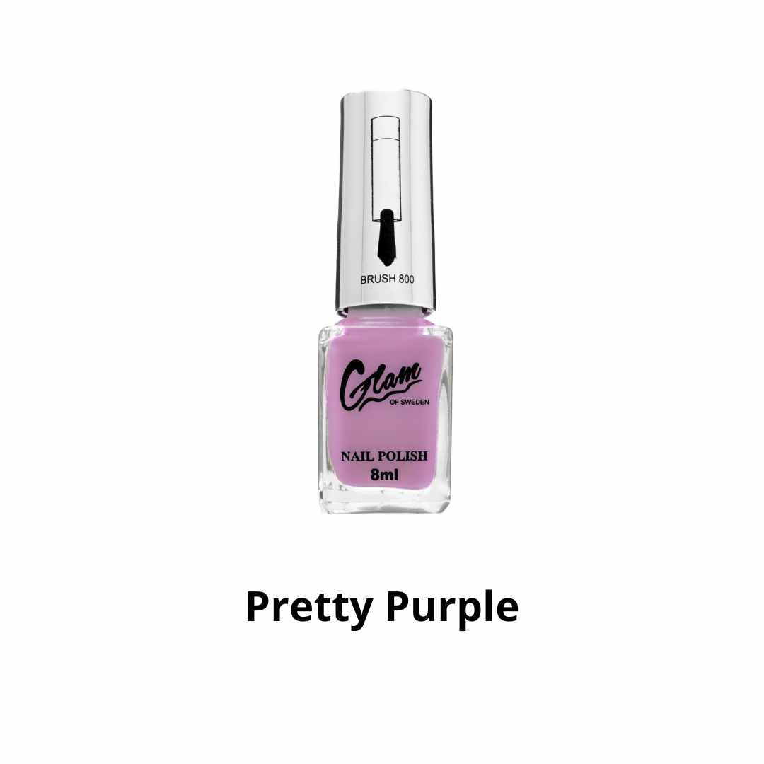 Neglelakk 8ml Glam of Sweden Pretty Purple