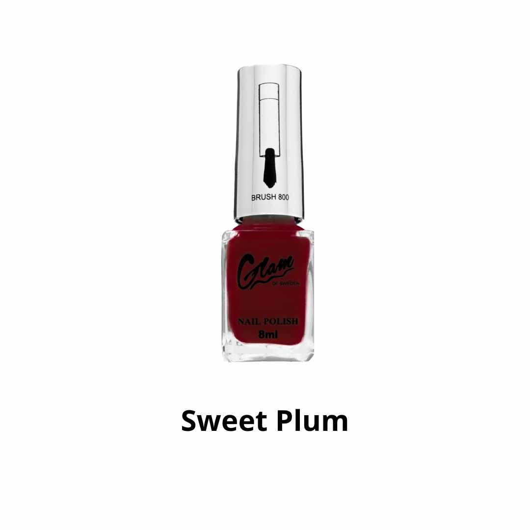 Neglelakk 8ml Glam of Sweden Sweet Plum