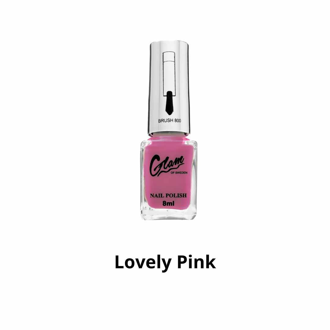 Neglelakk 8ml Glam of Sweden Lovely Pink