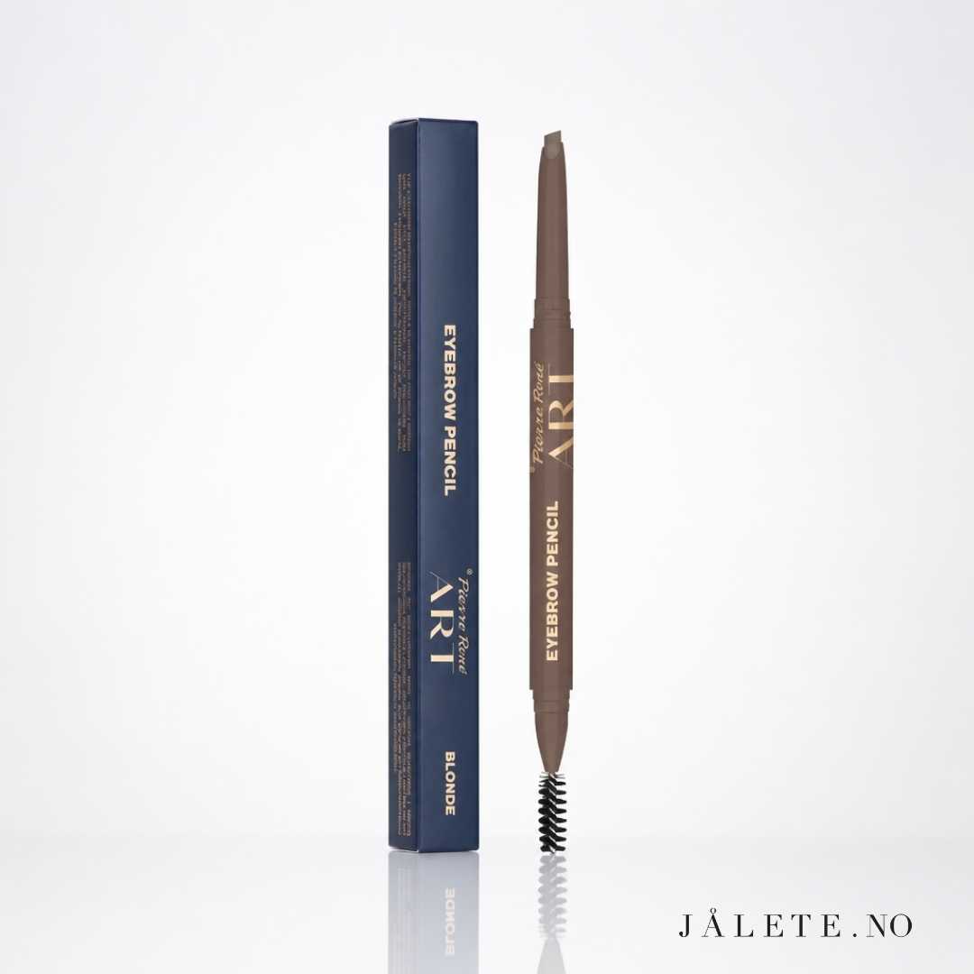 Pierre René Brow Pencil ART har vinklet spiss, myk brynsbørste og opptil 24 timers hold. Fyll inn brynene presist og velg mellom tre nyanser.