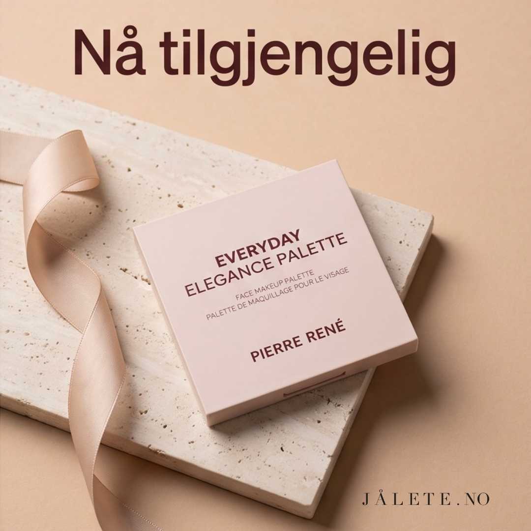Pierre René Everyday Elegance Palette Rose med to matte blush, bronzer og highlighter. En kompakt palett til ansikt og øyne med byggbare nyanser.