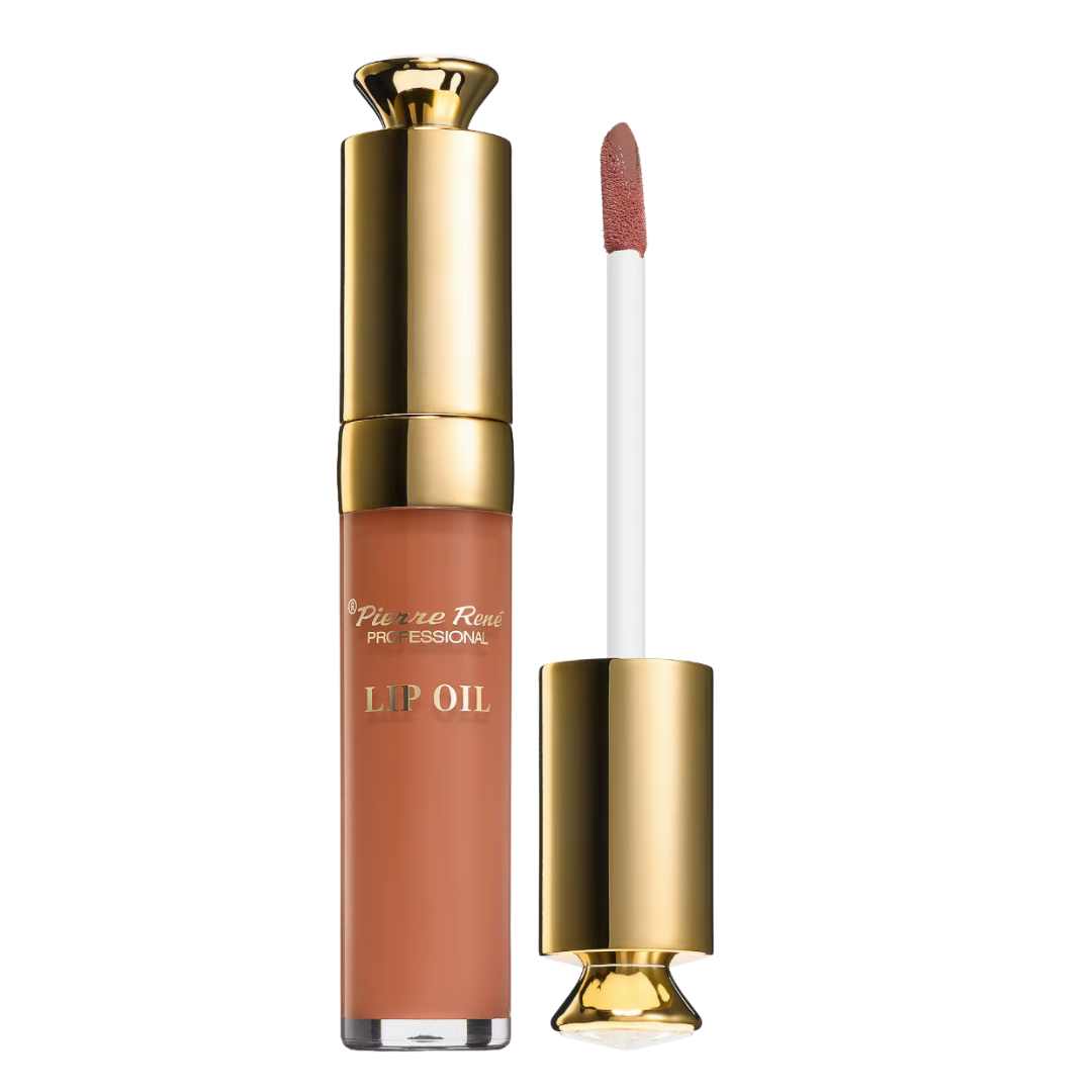 Pierre René Lip Oil – pleiende glans som fremhever leppenes naturlige farge