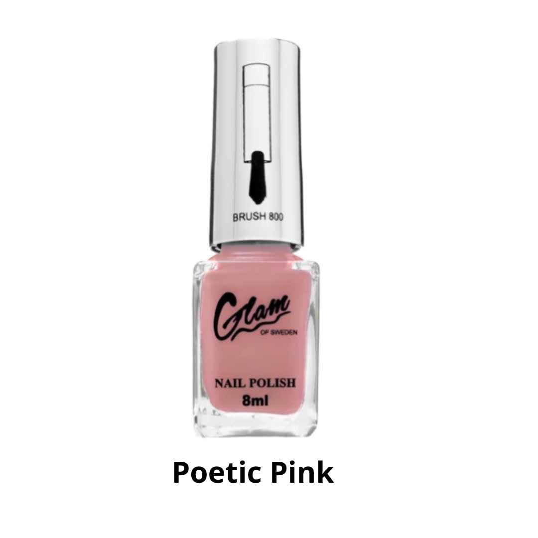 Neglelakk 8ml Glam of Sweden Poetic Pink