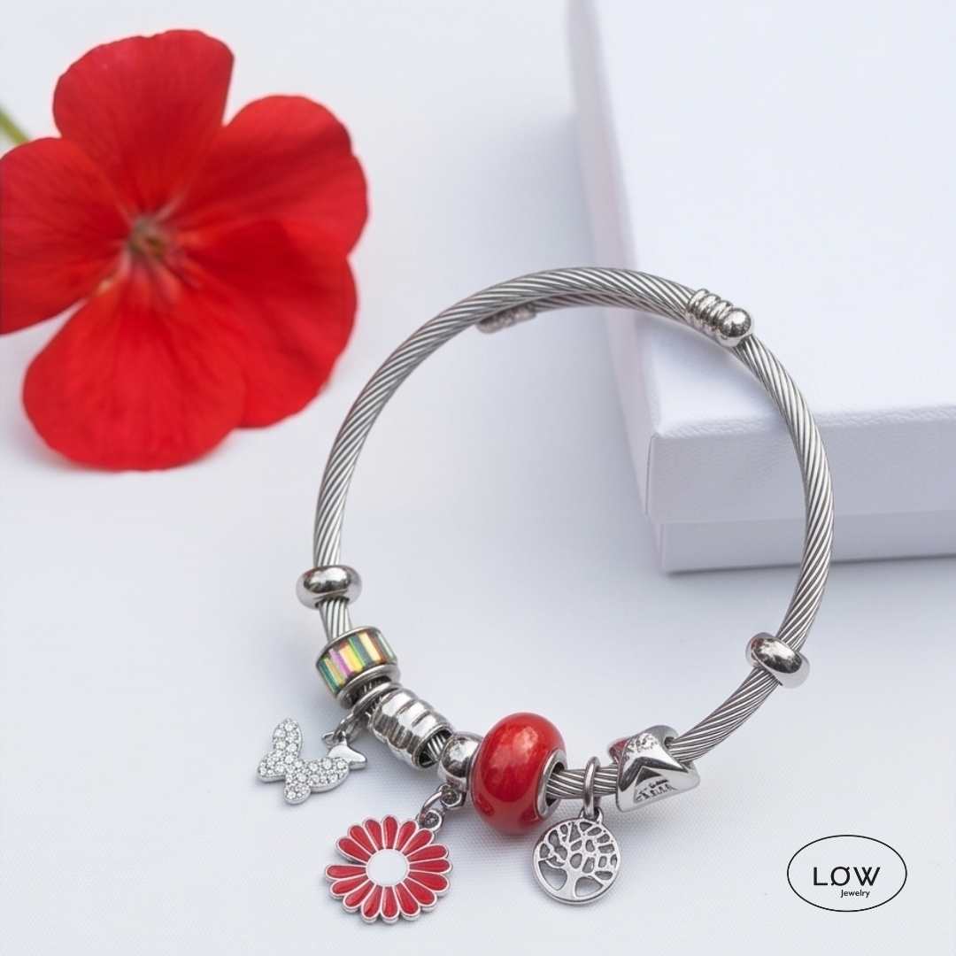 Charms armbånd, ferdig fylt charmsarmbånd ØW Jewelry
