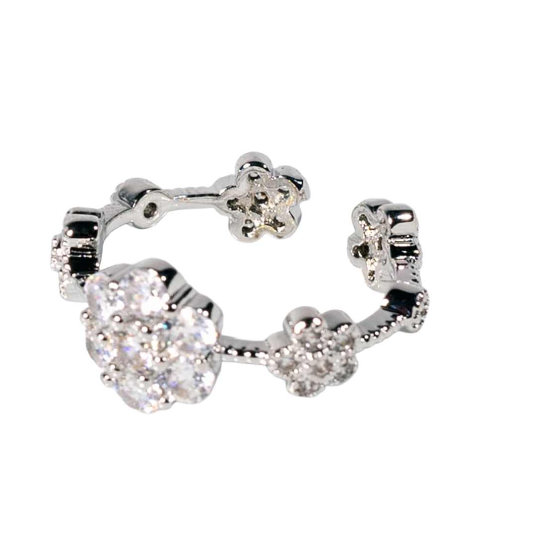 Ring Romatic Flower, Kobber, nikkelfritt, gullfarget fra LØW