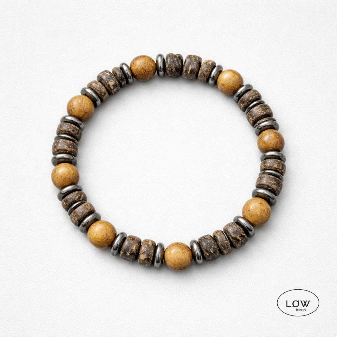 Sandwood Bead Bracelet fra LØW Jewelry armbånd perler