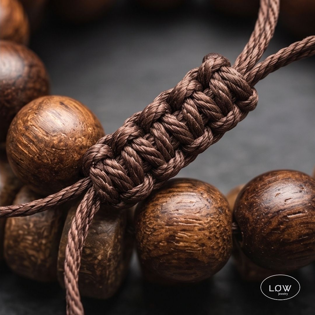 Timber Stone Bracelet fra LØW Jewelry armbånd perler i tre