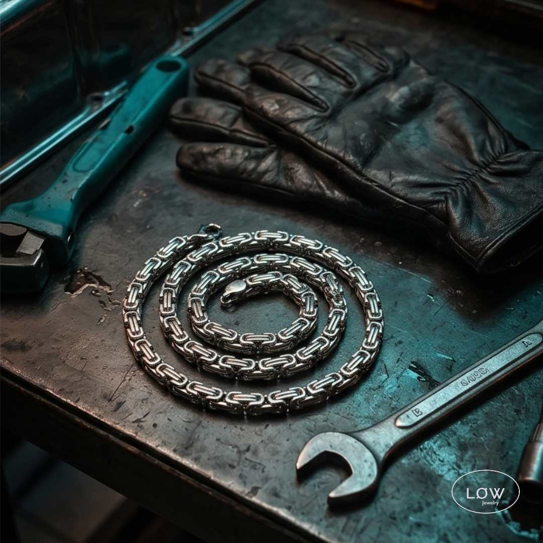 Titan Emperor Chain Necklace halssmykke kongelenke herre unisex