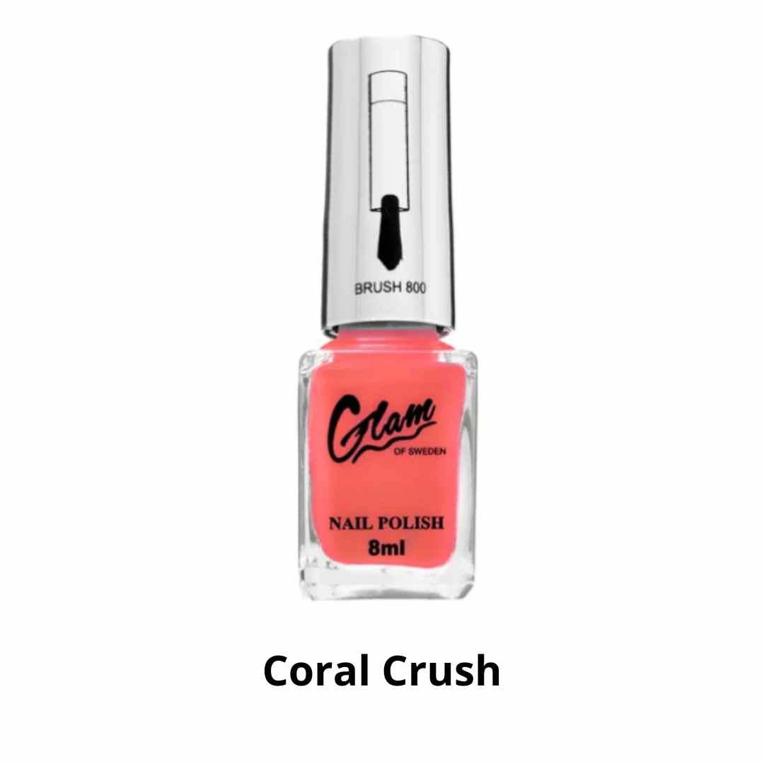 Neglelakk 8ml Glam of Sweden Coral Crush