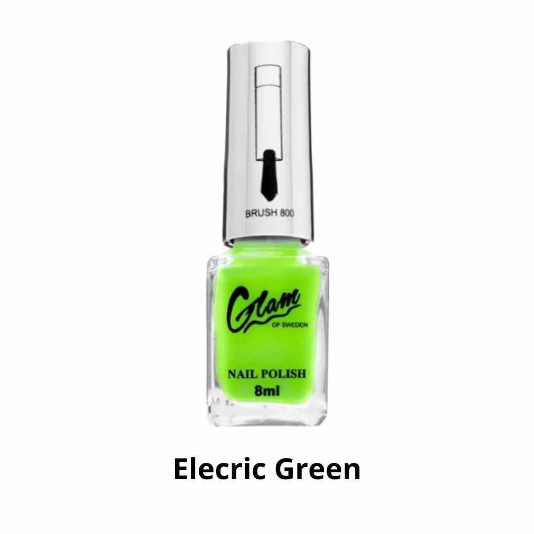 Neglelakk 8ml Glam of Sweden Electric Green