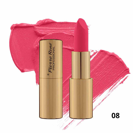 Sommerrød leppestift i en nydelig kremet konsistens fra Pierre René