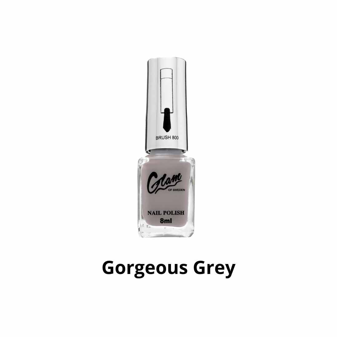 Neglelakk 8ml Glam of Sweden Gorgeus Grey