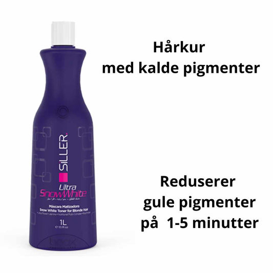 Siller Hårkur for blondt hår Liter